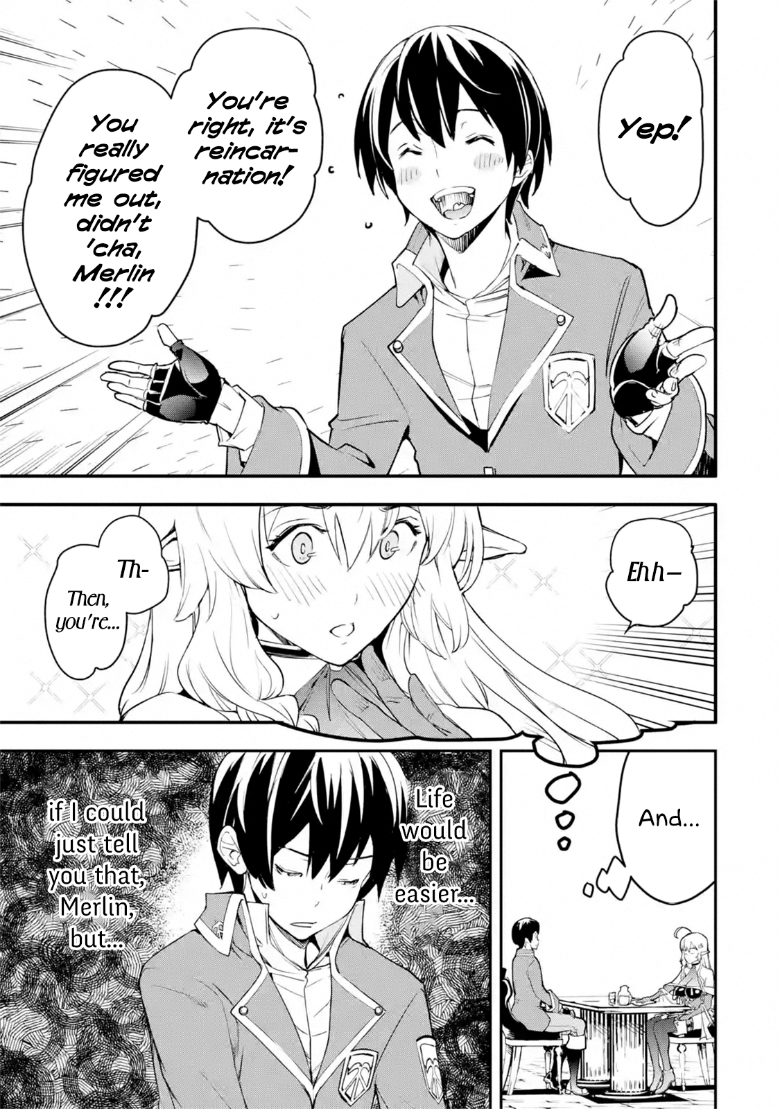 Rakudai Kenja no Gakuin Musou Chapter 8.3 4